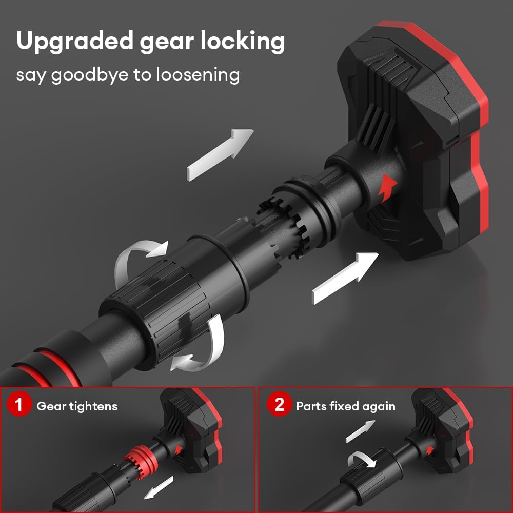 قضيب السحب القابل للتعديل Power Fit لتثبيت على إطار الباب