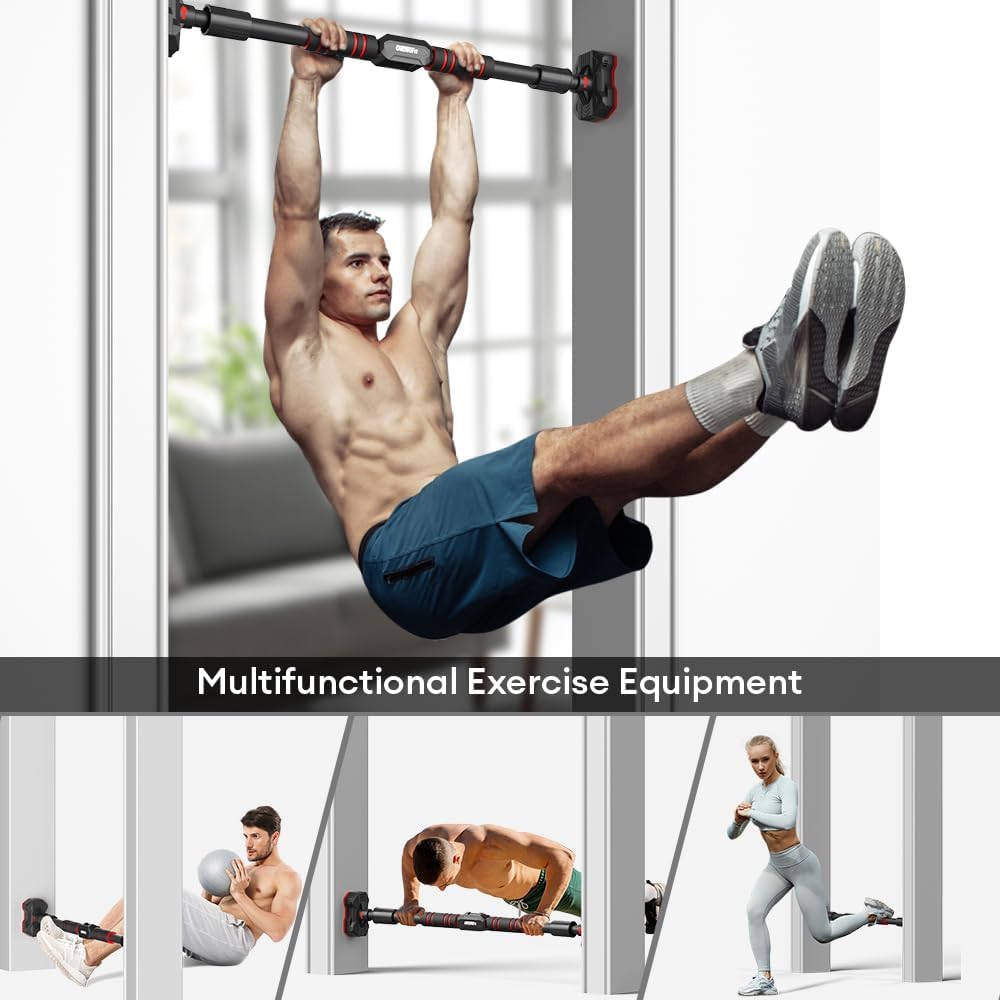 قضيب السحب القابل للتعديل Power Fit لتثبيت على إطار الباب