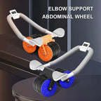 Power Core Ab Roller Kit – Home Gym Fitness Wheel with Digital Timer