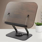 Adjustable 360° Rotating Book Stand for Reading in Bed – Hands-Free Book Holder
